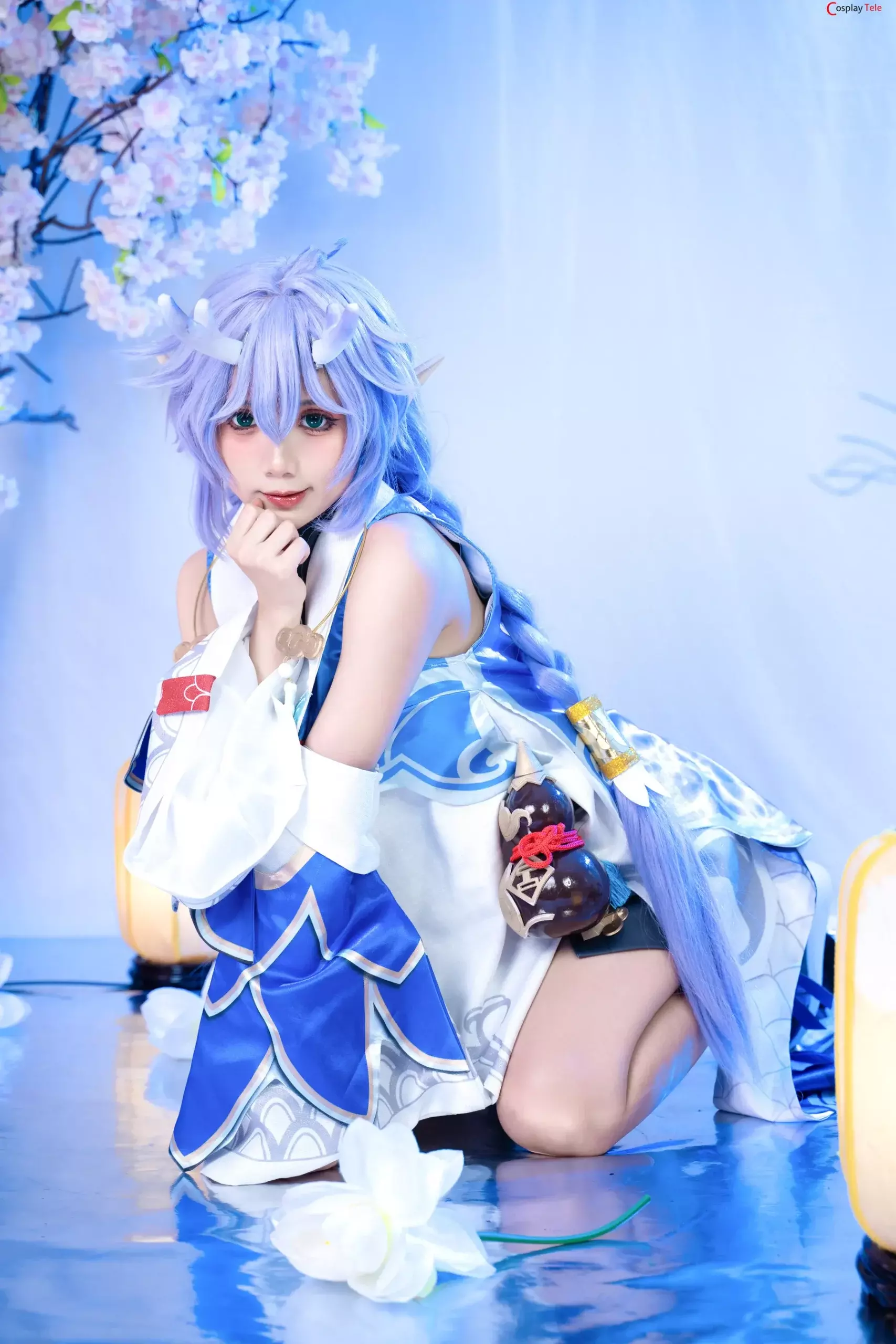 PoppaChan cosplay Bailu – Honkai:Star Rail “155 photos and 12 videos”