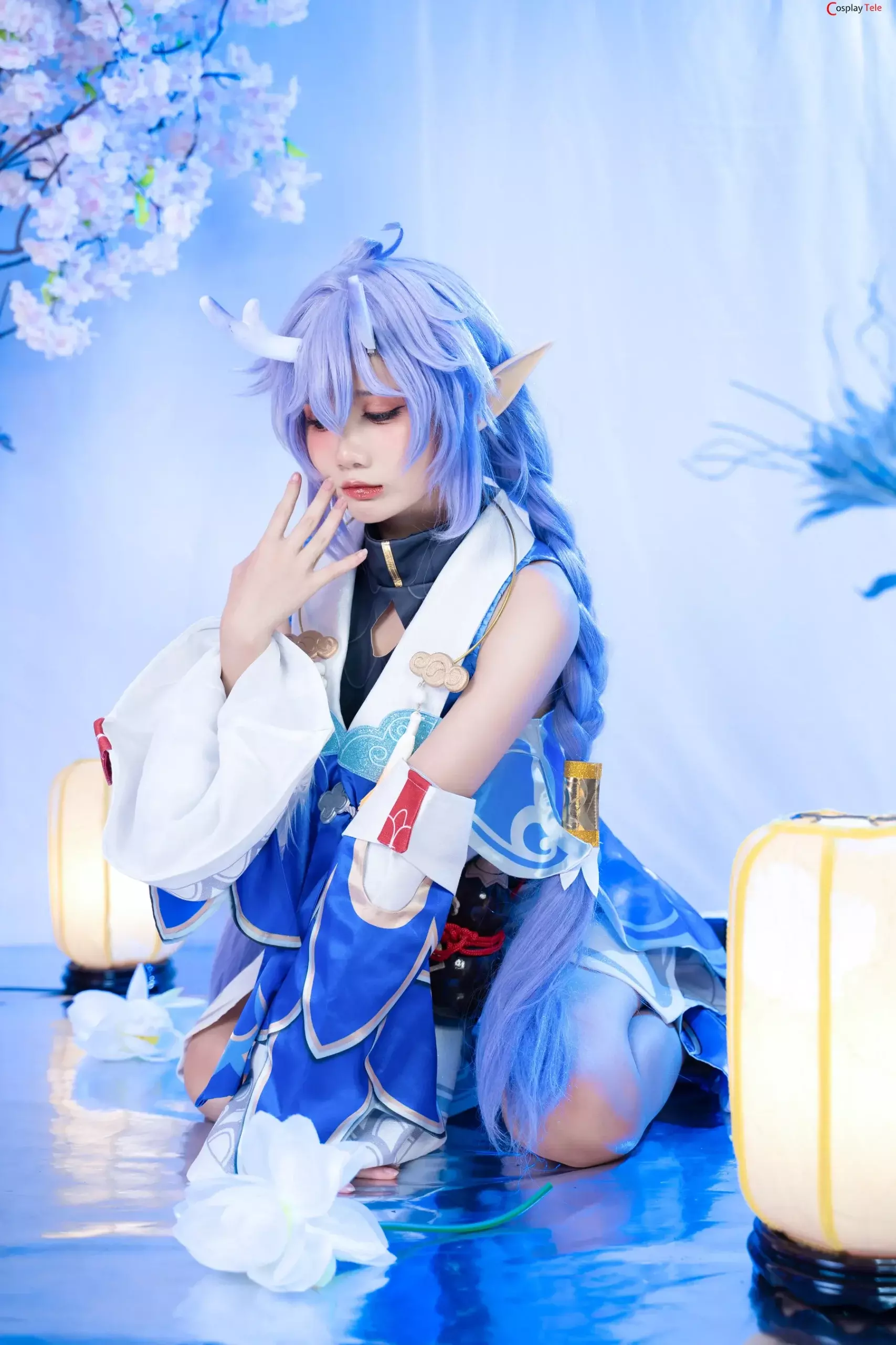 PoppaChan cosplay Bailu – Honkai:Star Rail “155 photos and 12 videos”