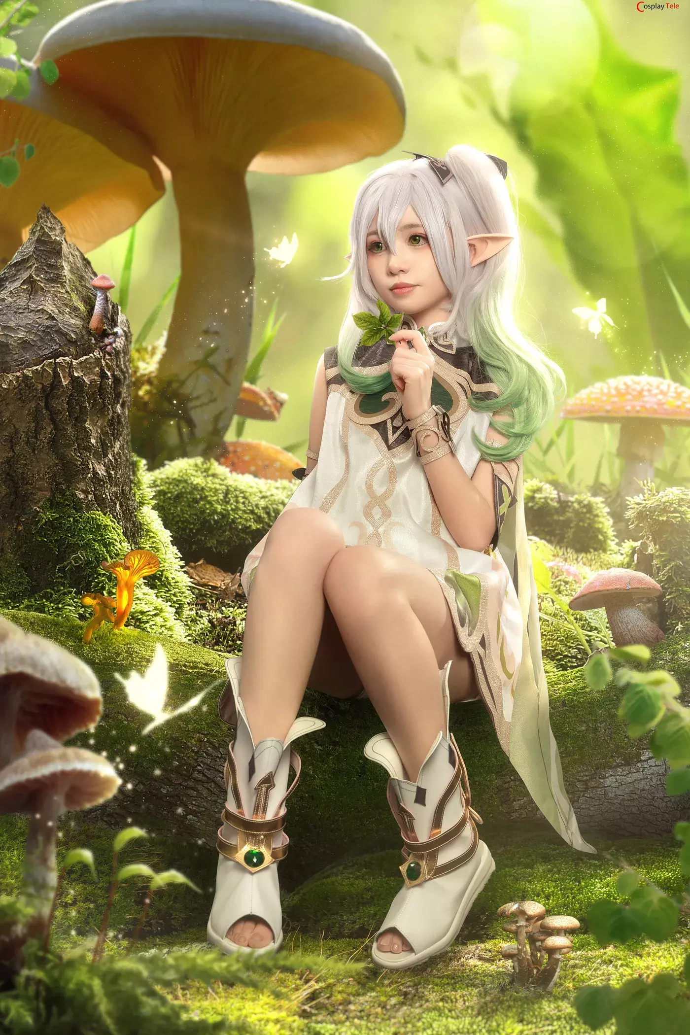 Nekokoyoshi (爆机少女喵小吉) cosplay Nahida – Genshin Impact “85 photos and 2 videos”