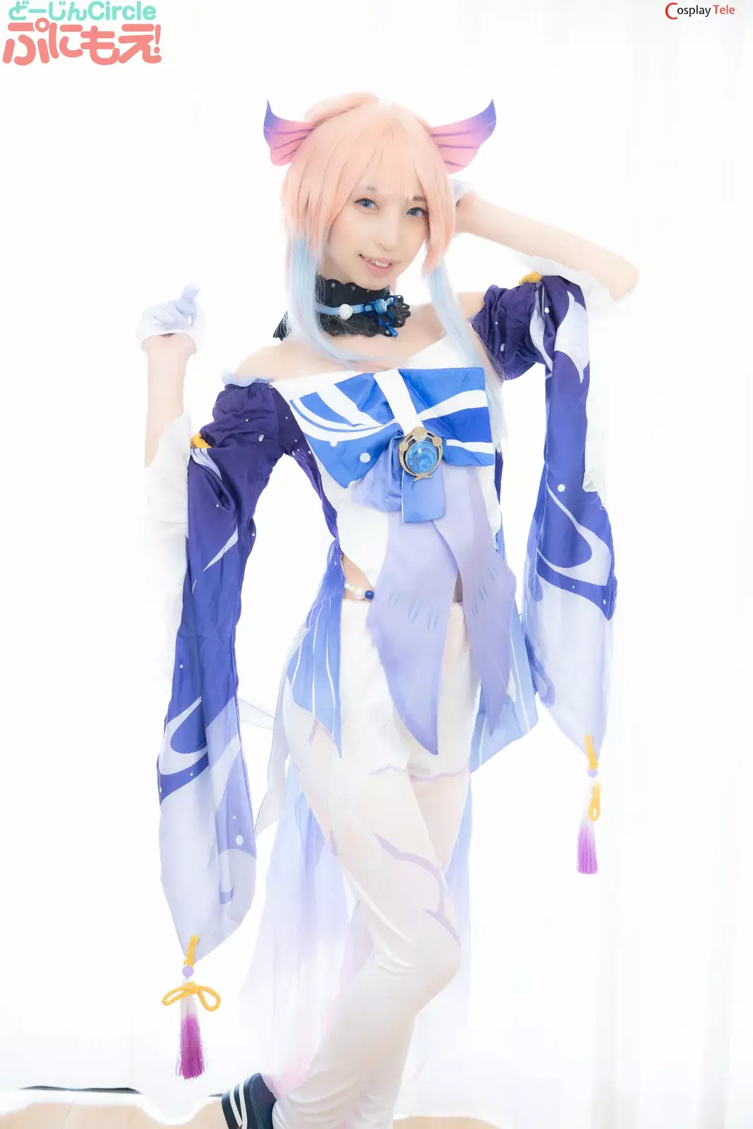 Unknown Cosplayer cosplay Sangonomiya Kokomi – Genshin Impact “71 photos and 1 video”