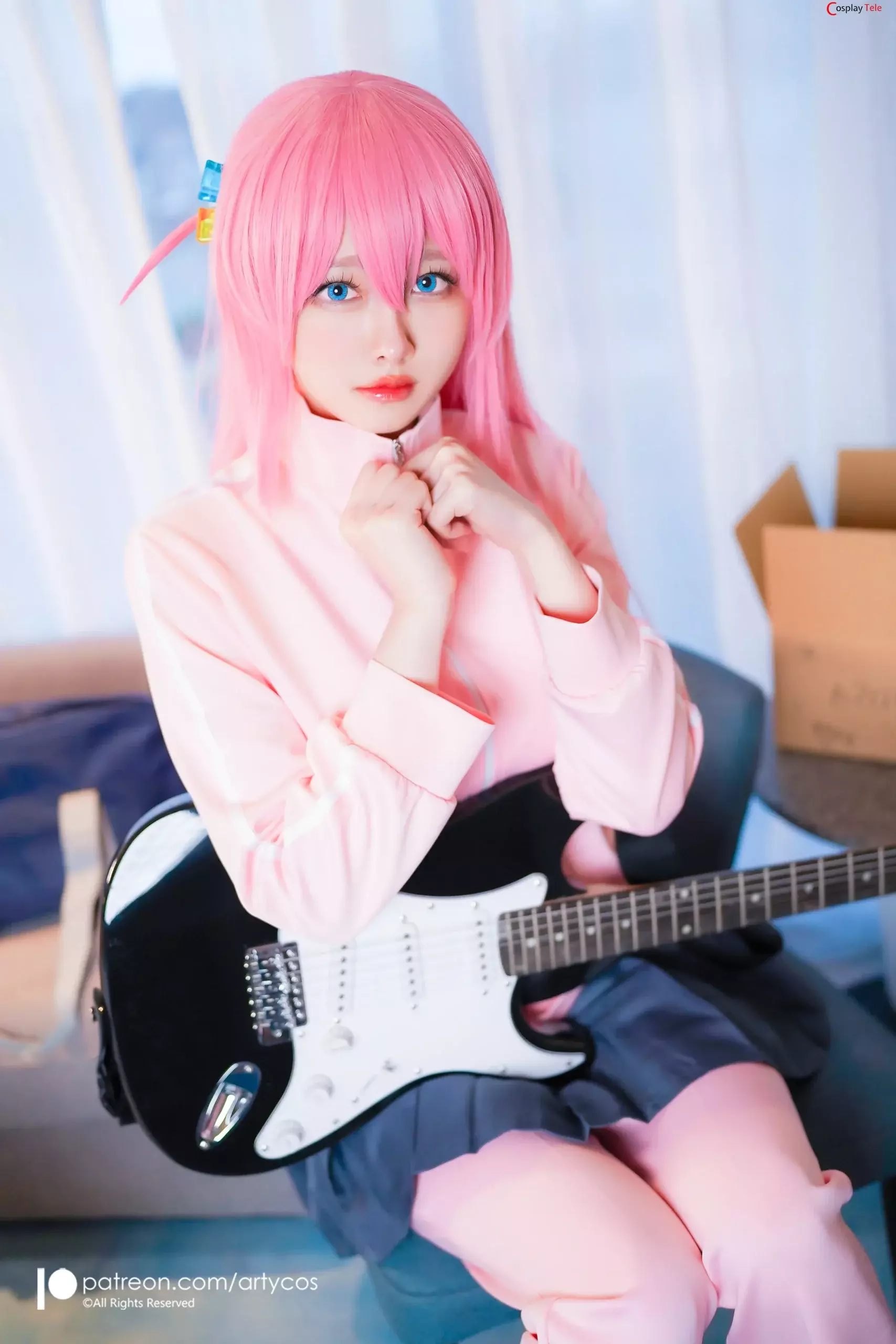 Arty Huang (Arty亚缇) cosplay Bocchi – Bocchi The Rock “50 photos”