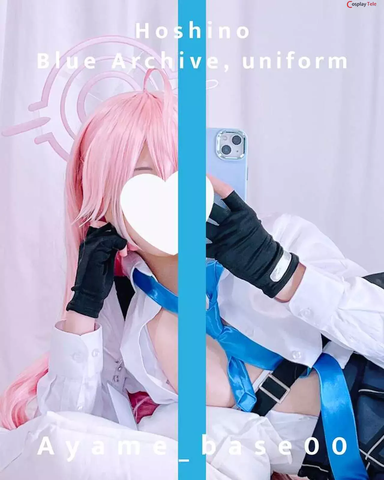 Ayame Base cosplay Takanashi Hoshino – Blue Archive “25 photos”