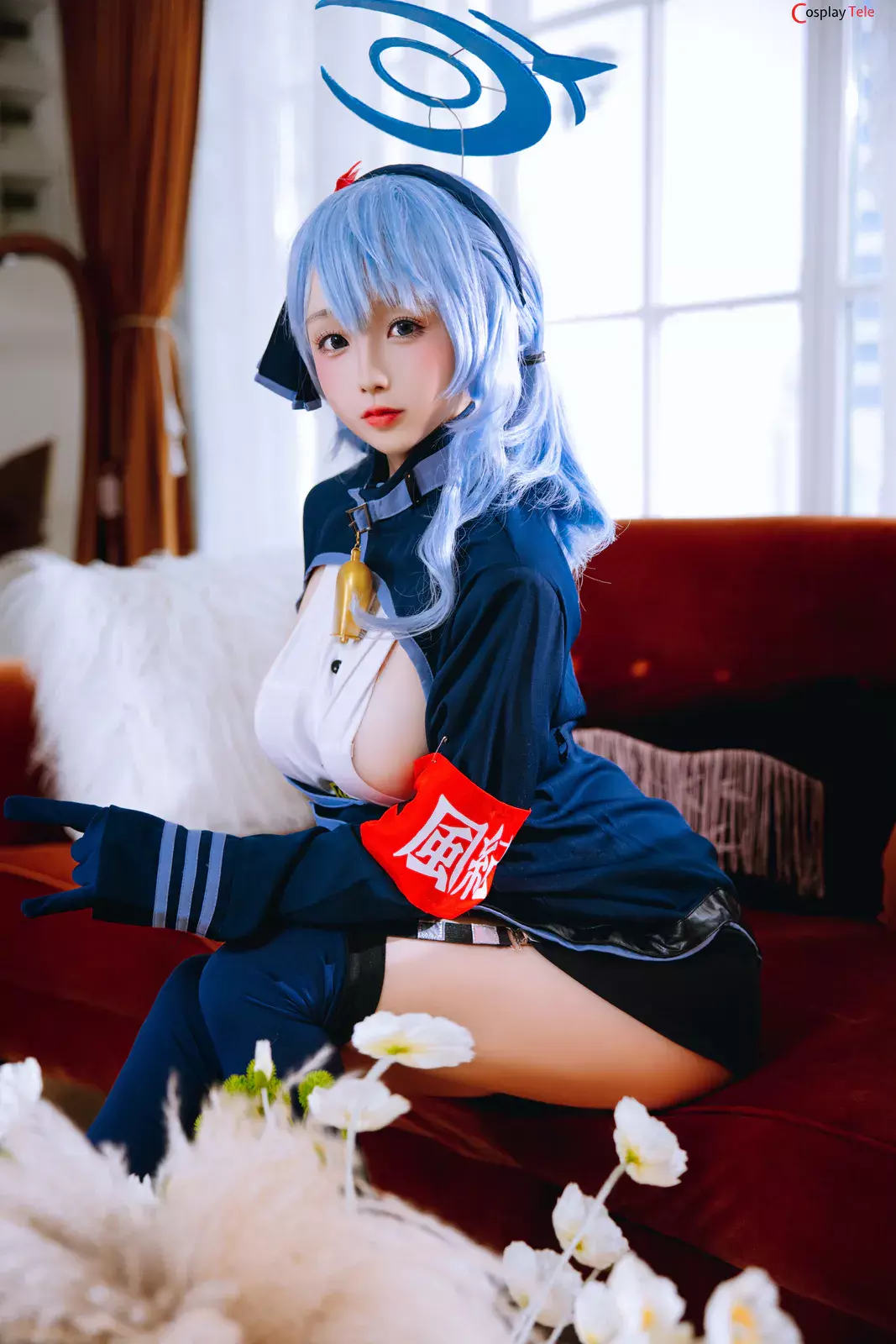 Rinaijiao-(日奈娇) cosplay Amau Ako – Blue Archive “107 photos”