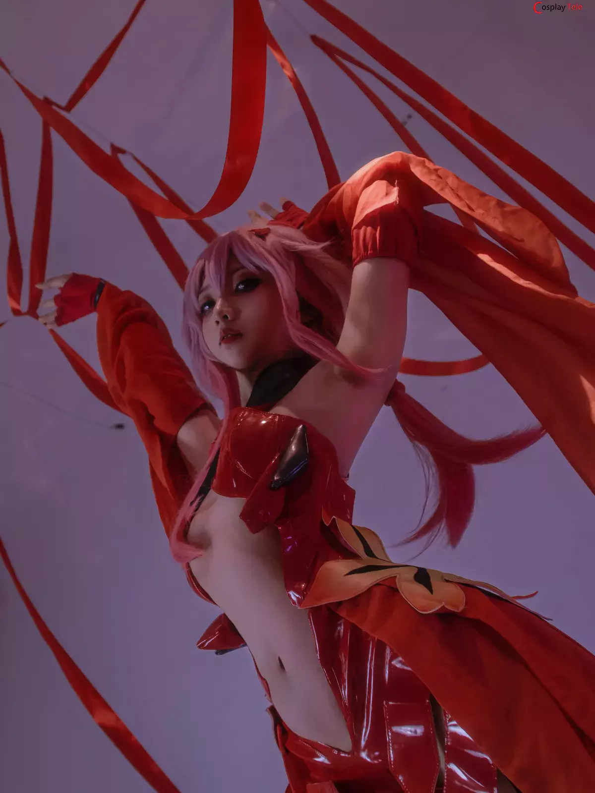 小和甜酒 (xiaohetianjiu) cosplay Inori Yuzuriha – Guilty Crown “58 photos and 1 video”