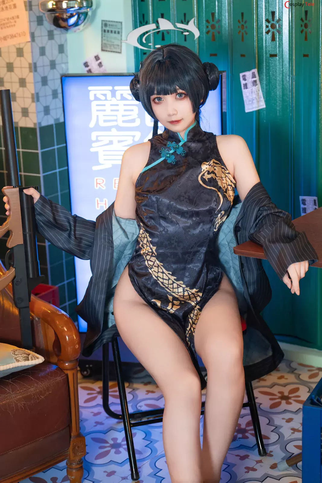 小和甜酒 (xiaohetianjiu) cosplay Kisaki – Blue Archive “195 photos”