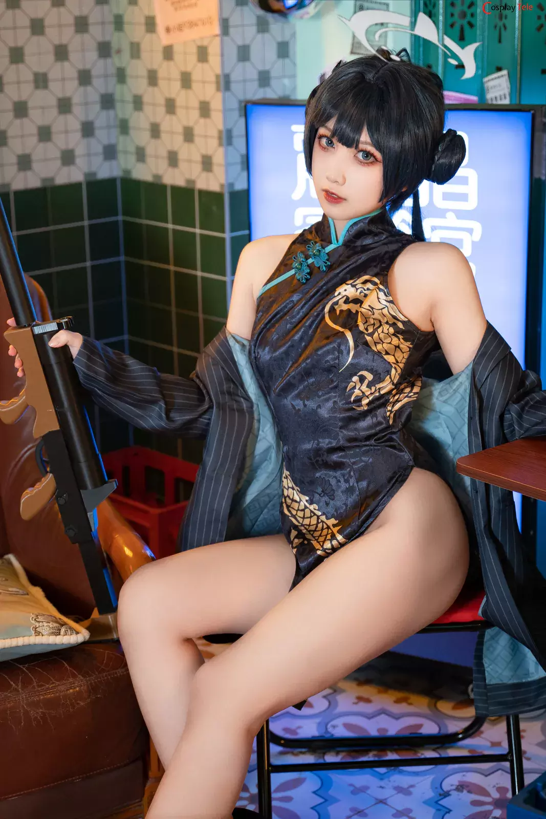 小和甜酒 (xiaohetianjiu) cosplay Kisaki – Blue Archive “195 photos”