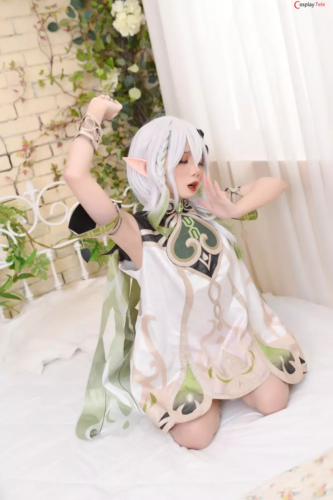 PoppaChan cosplay Nahida – Genshin Impact “131 photos and 13 gifs”