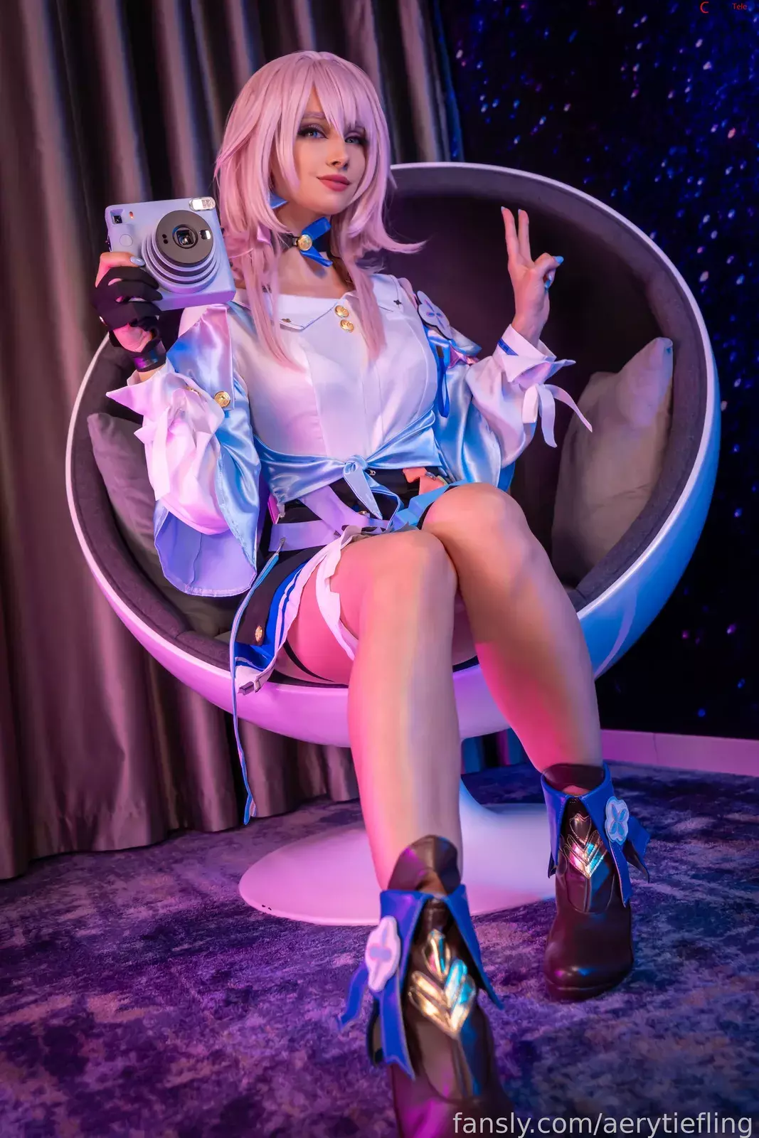 Aery Tiefling cosplay March 7th – Honkai:Star Rail “48 photos and 2 videos”