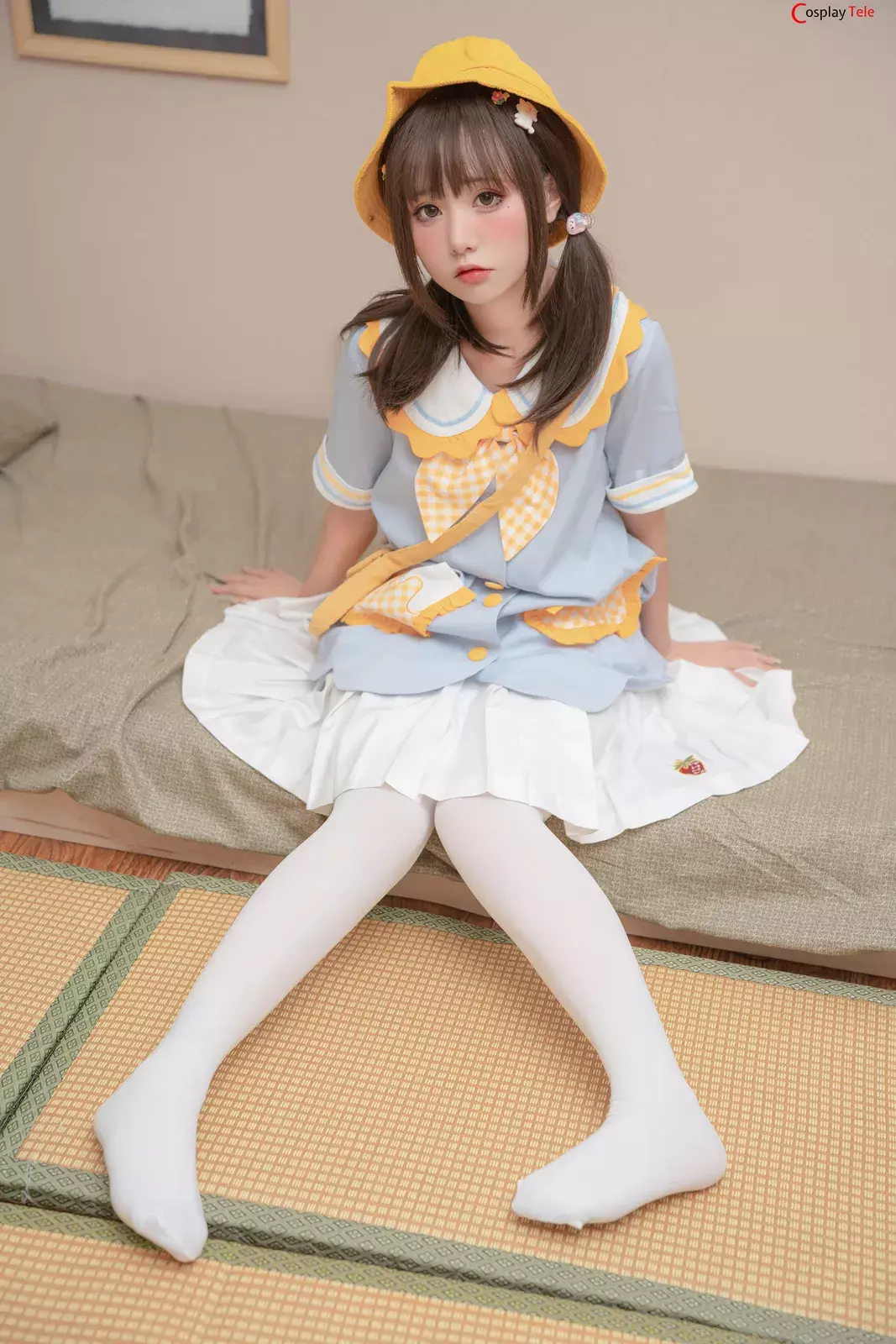 Nekokoyoshi (爆机少女喵小吉) – Xiaoji Summer Cram School “93 photos and 1 video”