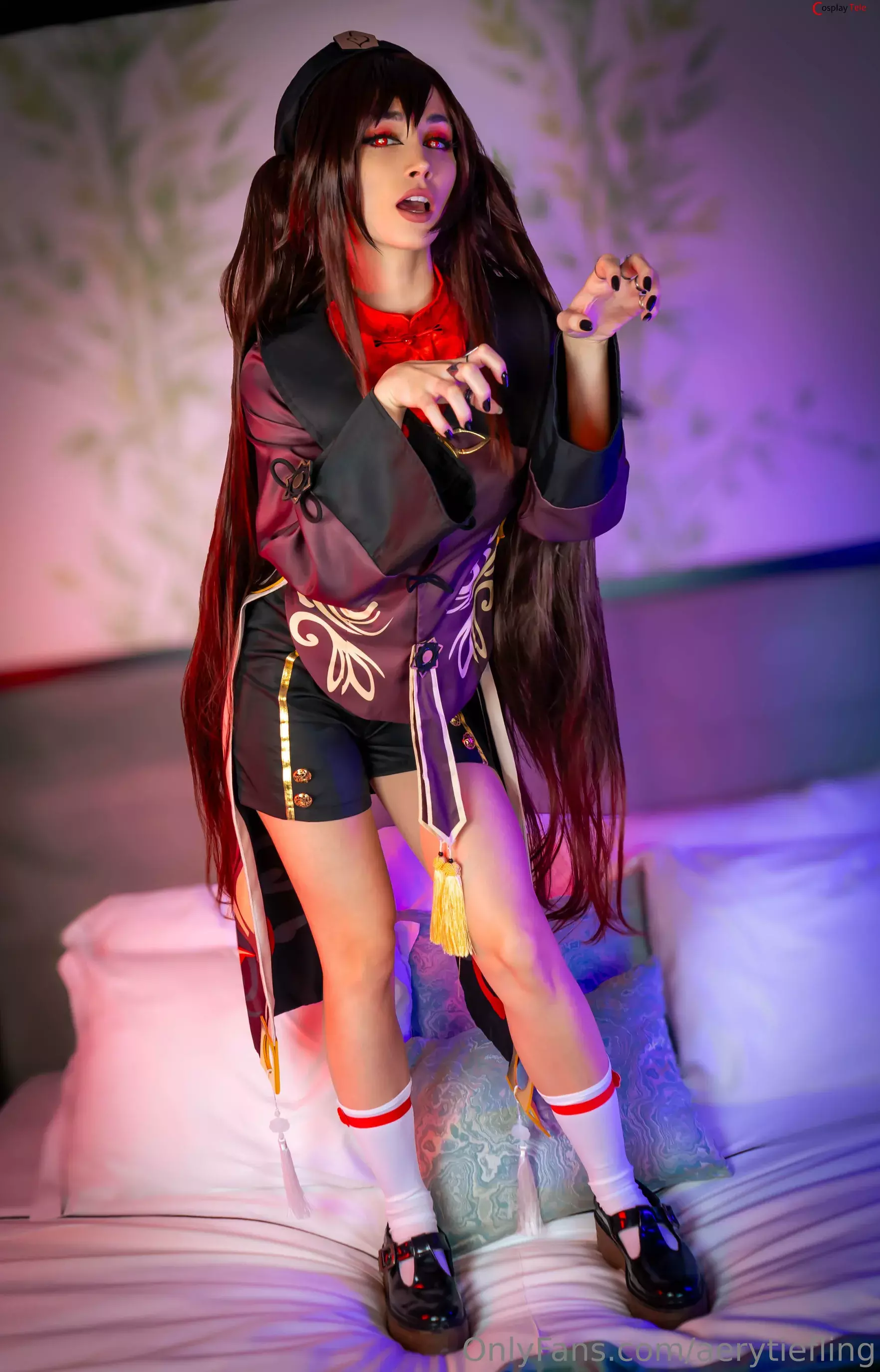 Aery Tiefling cosplay Hutao – Genshin Impact “61 photos and 1 video”