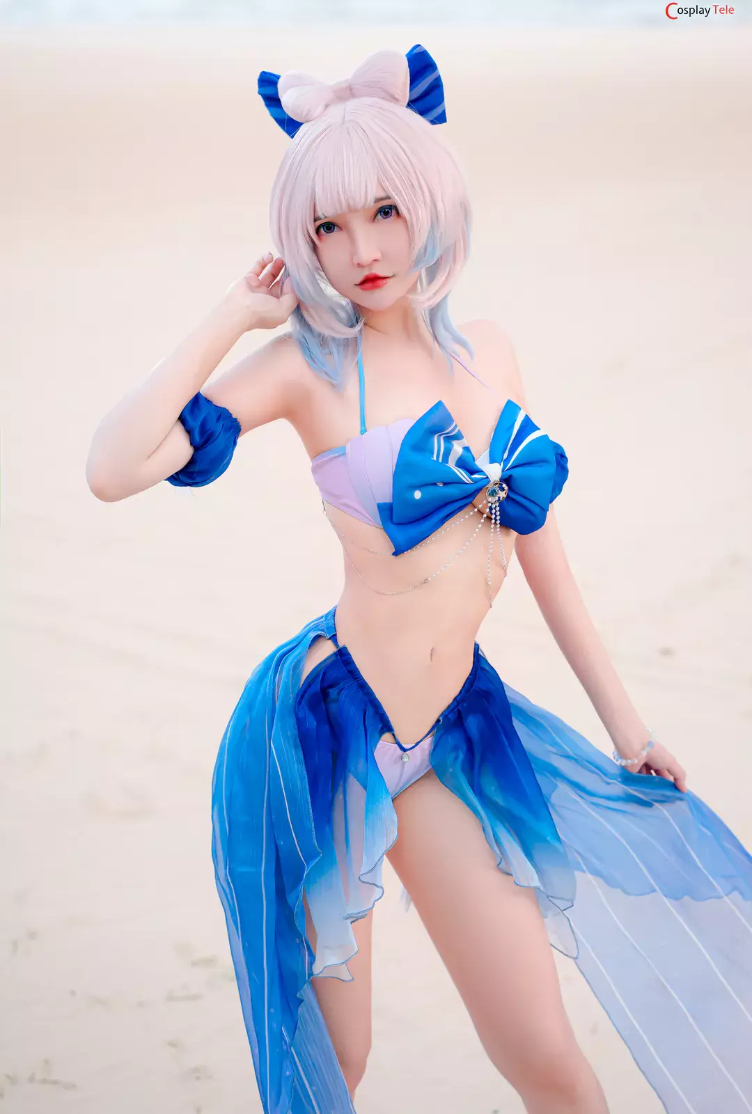 Unknown Cosplayer cosplay Kokomi Bikini – Genshin Impact “21 photos”