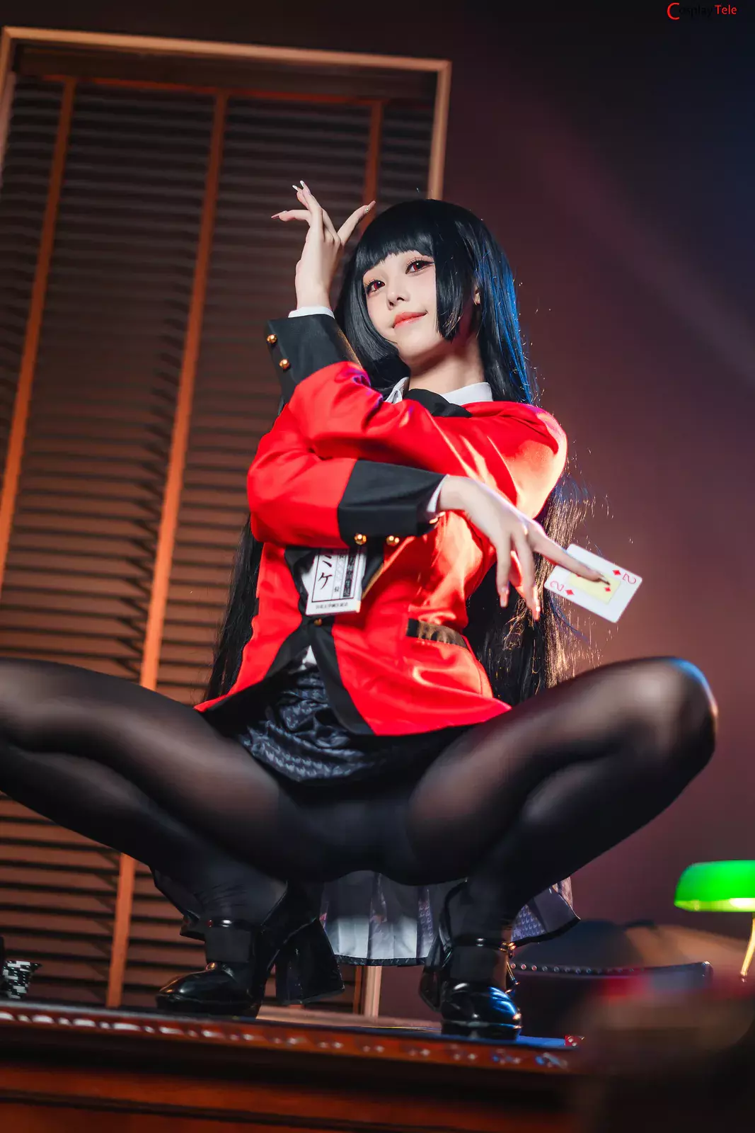 Meeu (蜜汁猫裘) cosplay Yumeko Jabami – Kakegurui “72 photos and 1 video”