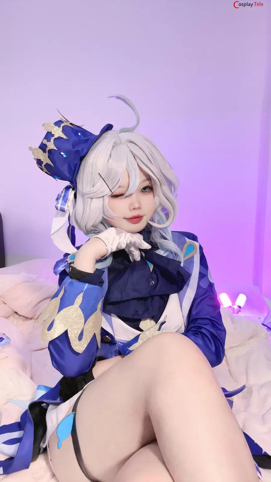 小瑶幺幺 (xiaoyaoyaoyao12) cosplay Furina – Genshin Impact “53 photos and 2 videos”