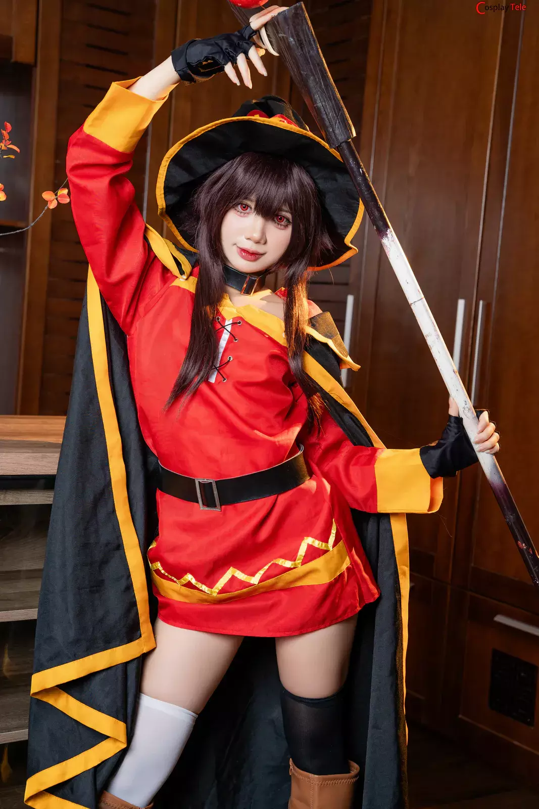 PoppaChan cosplay Megumin – Kono Subarashii Sekai ni Shukufuku wo “128 photos and 12 videos”