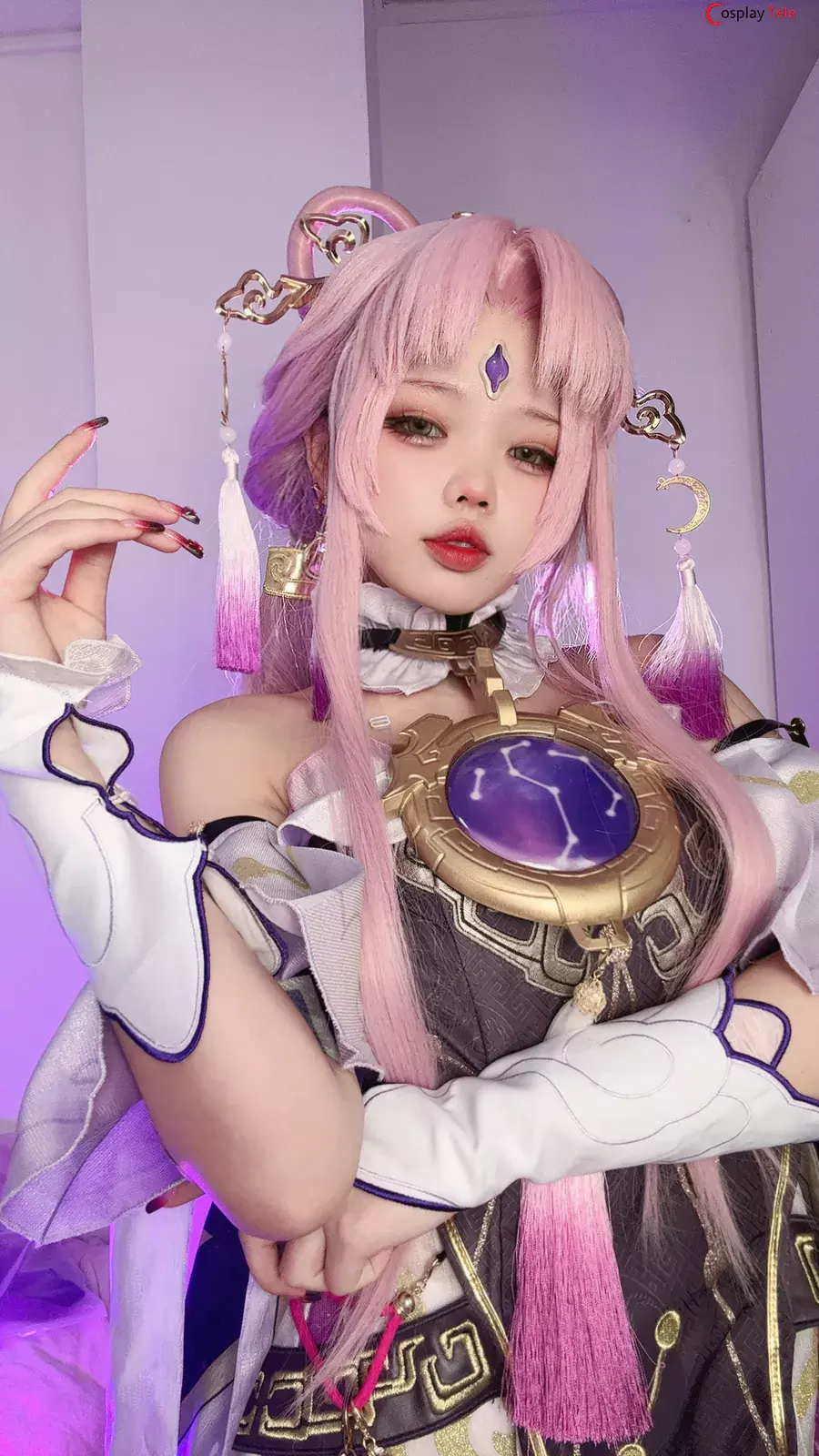 小瑶幺幺 (xiaoyaoyaoyao12) cosplay Fu Xuan – Honkai:Star Rail “58 photos and 4 videos”