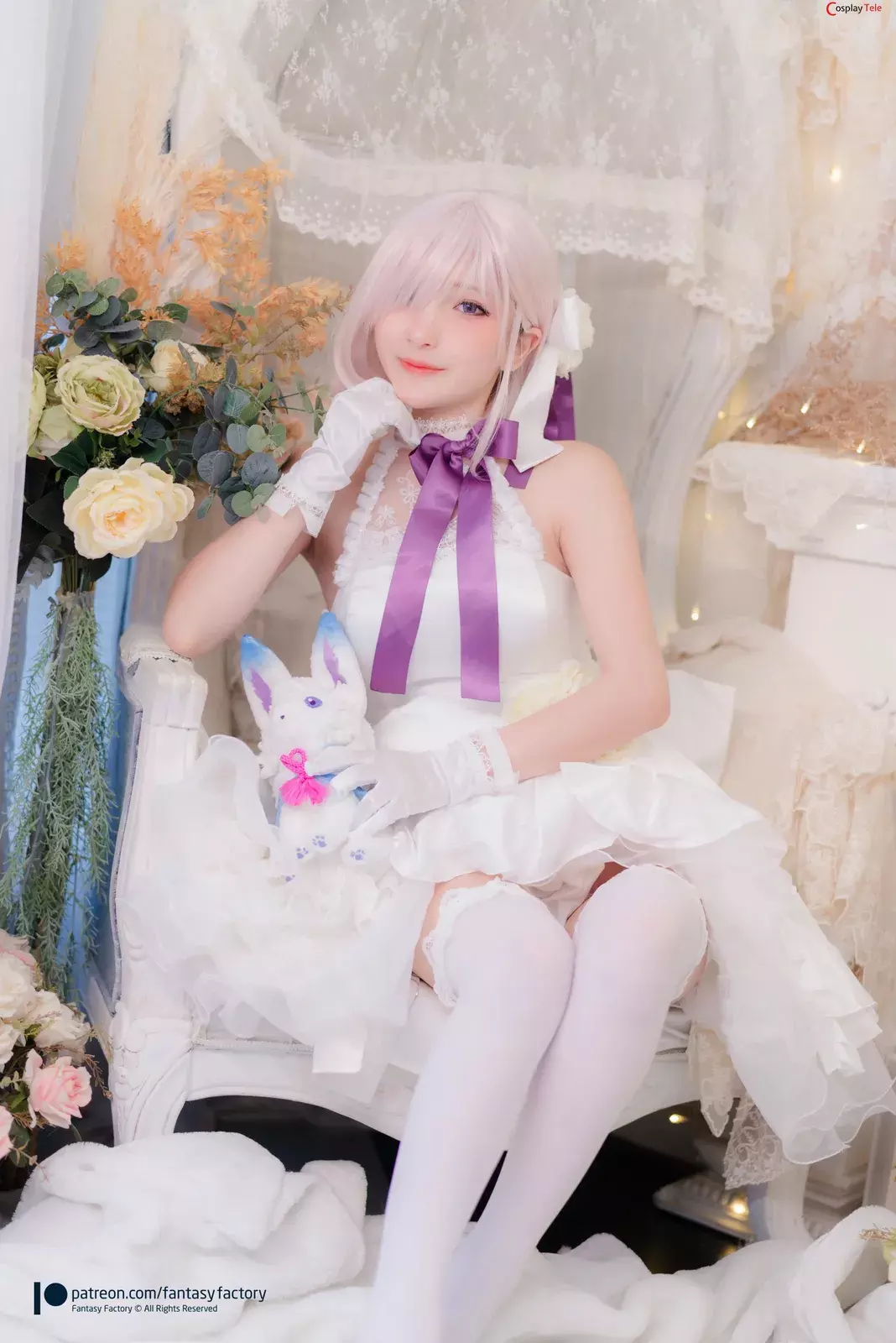 Fantasy Factory – 小丁 (Xiao Ding) cosplay Mashu Kyrielight – Fate/Grand Order “116 photos”