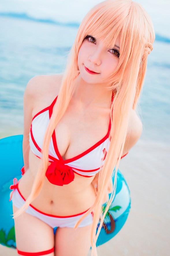 秋山AkI – Asuna Yuuki (Swimsuit)