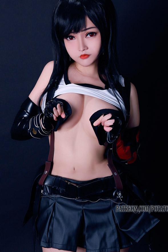 Potato Godzilla – Tifa Lockhart