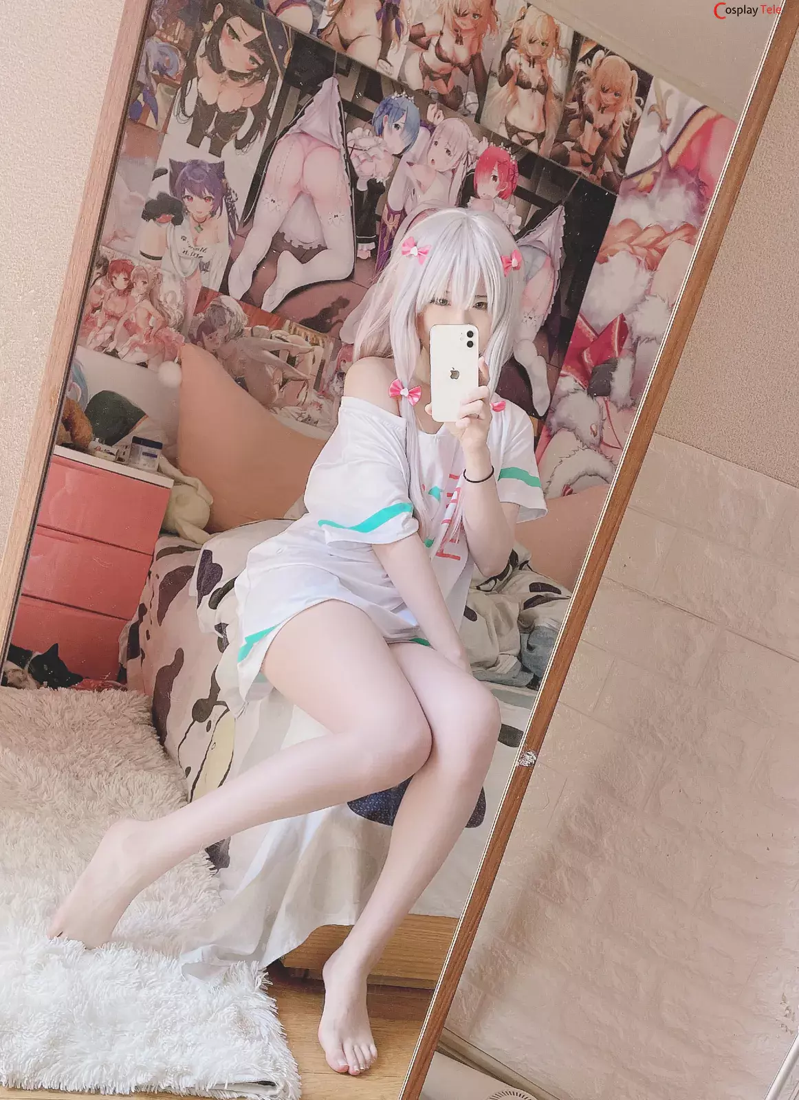 Xidaidai (喜呆呆) cosplay Sagiri Izumi – Eromanga Sensei “64 photos and 1 video”