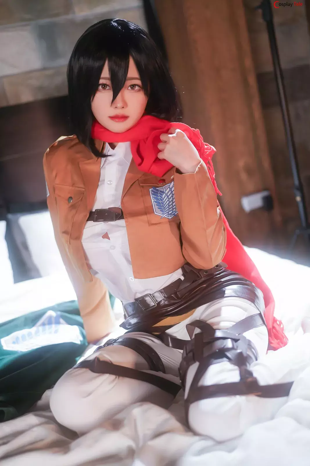 Arty Huang (Arty亚缇) cosplay Mikasa Ackerman – Attack on Titan “35 photos”