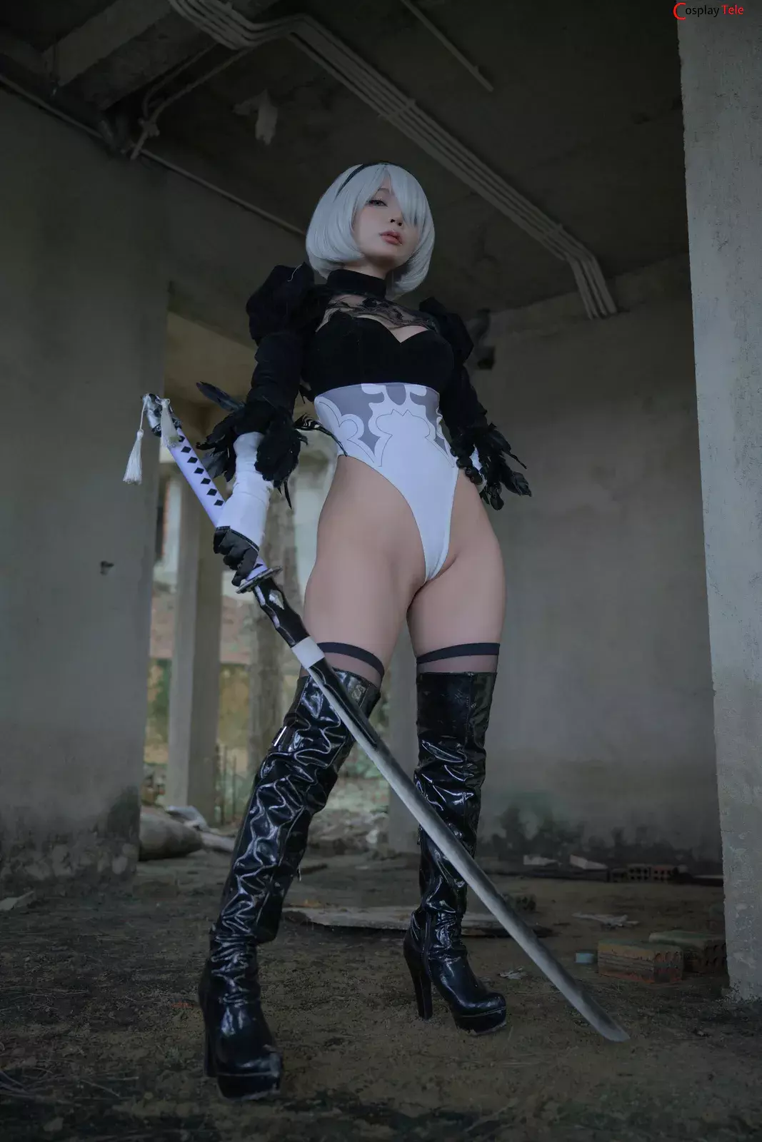 Umeko J cosplay 2B – Nier:Automata “98 photos,10 gifs and 5 videos”