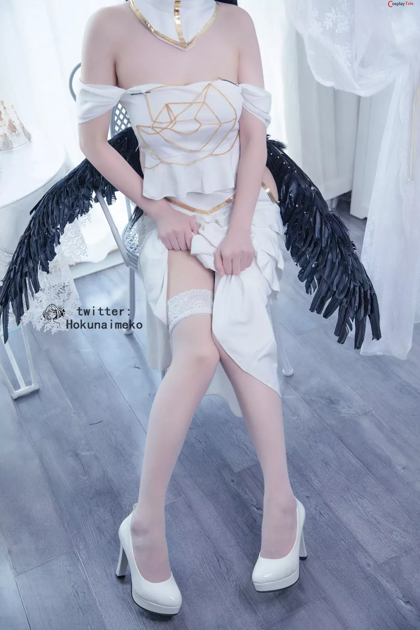 Hokunaimeko cosplay Albedo – Overlord “63 photos and 2 videos”