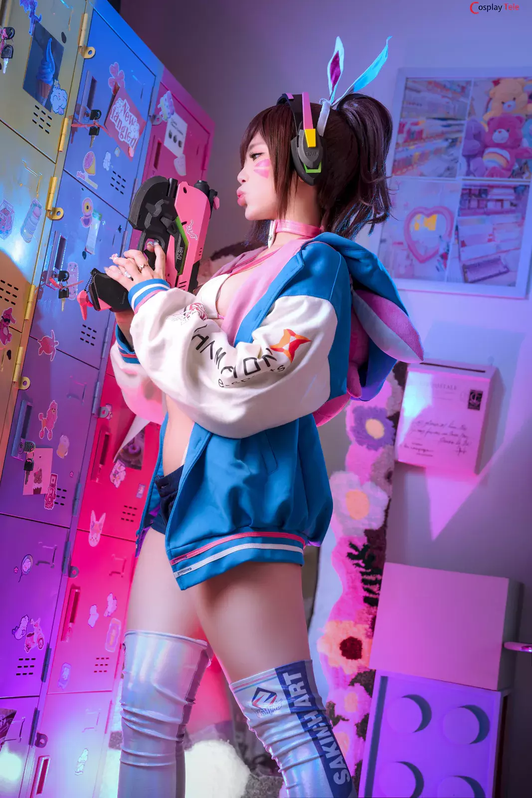 ZinieQ (ジニCosplayer) cosplay D.Va – Overwatch “39 photos”