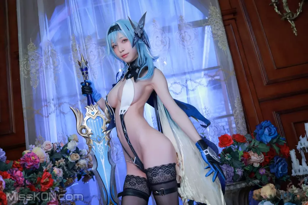 Coser@水淼Aqua: 原神-优菈性感装+S (120 photos)