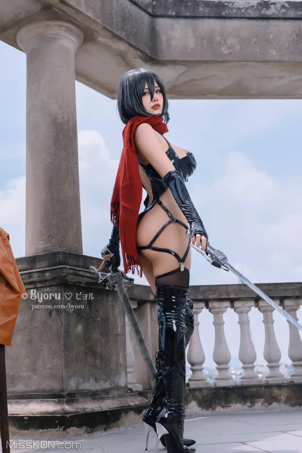 Coser@Byoru: 三笠阿克曼 进击的巨人 (40 photos + 5 videos)