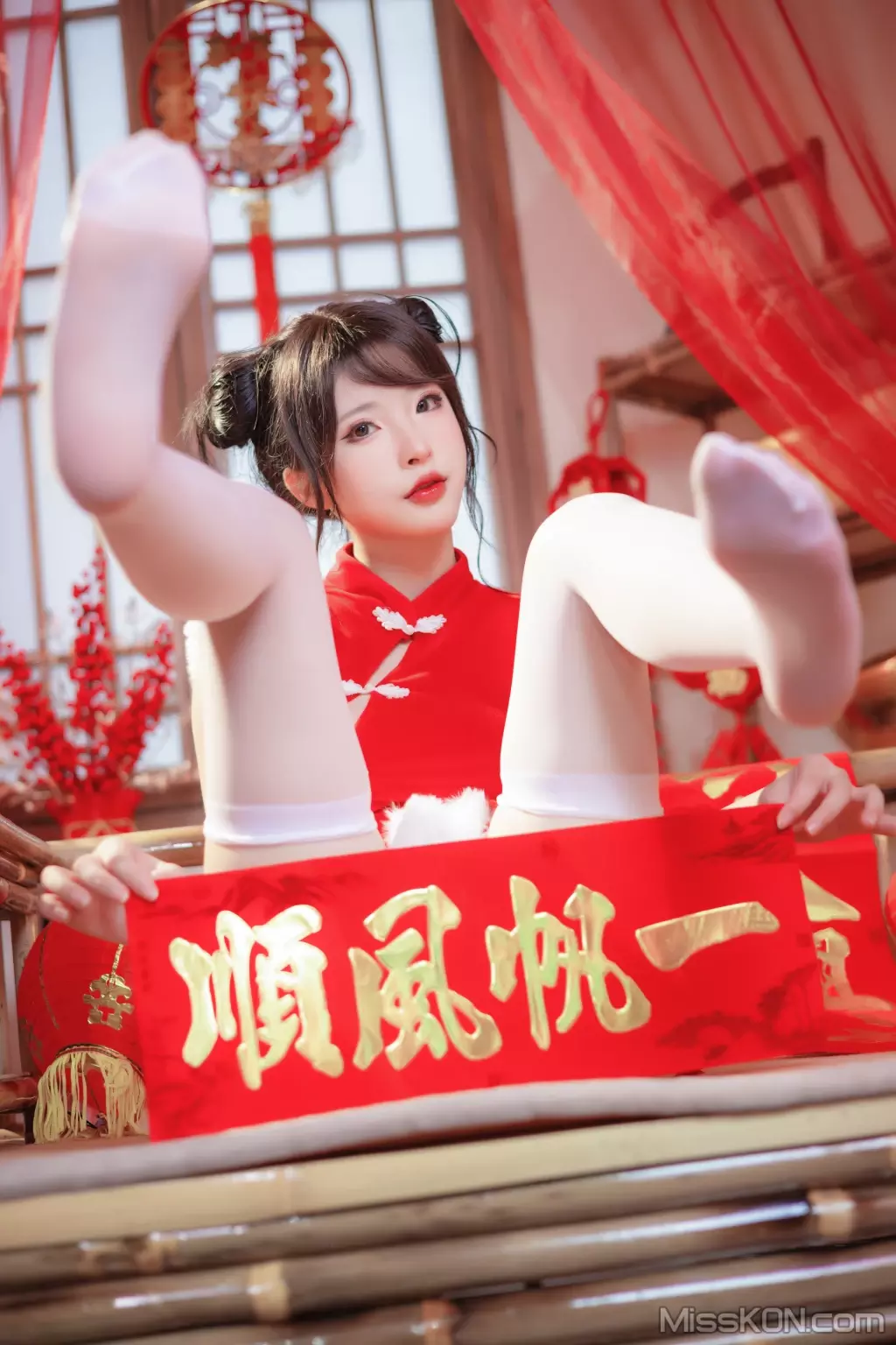 Coser@清水由乃: 新年旗袍 (78 photos)