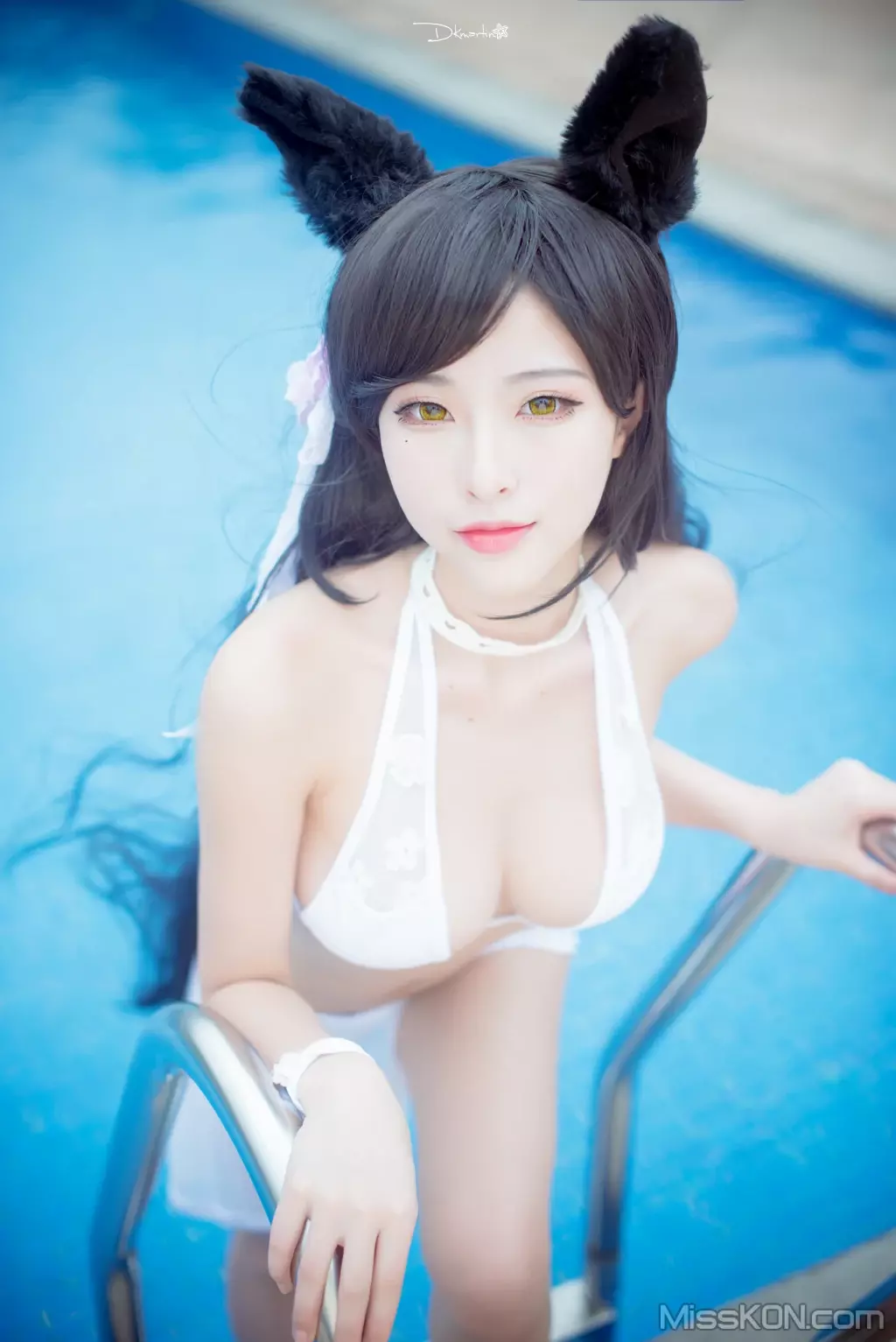 Coser@清水由乃: 爱宕泳装Ver (25 photos)