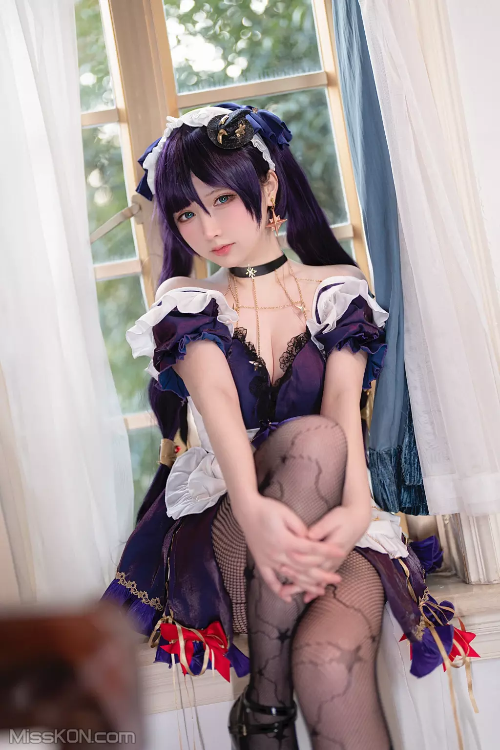 Coser@樱梨梨: 莫娜女仆 (34 photos)