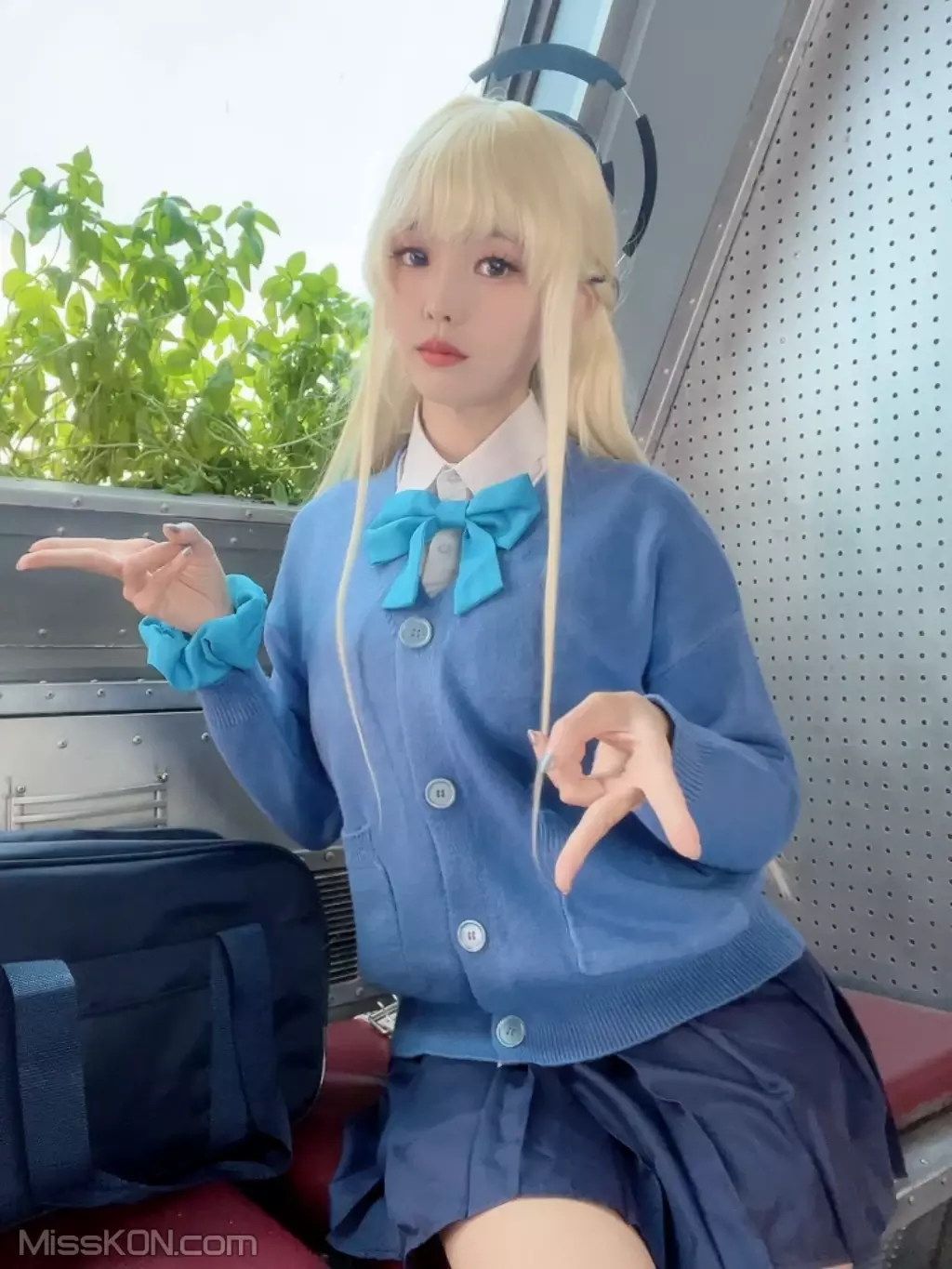 Coser@Ely_eee (ElyEE子): Toki JK seifuku 制服 (17 photos + 1 video)