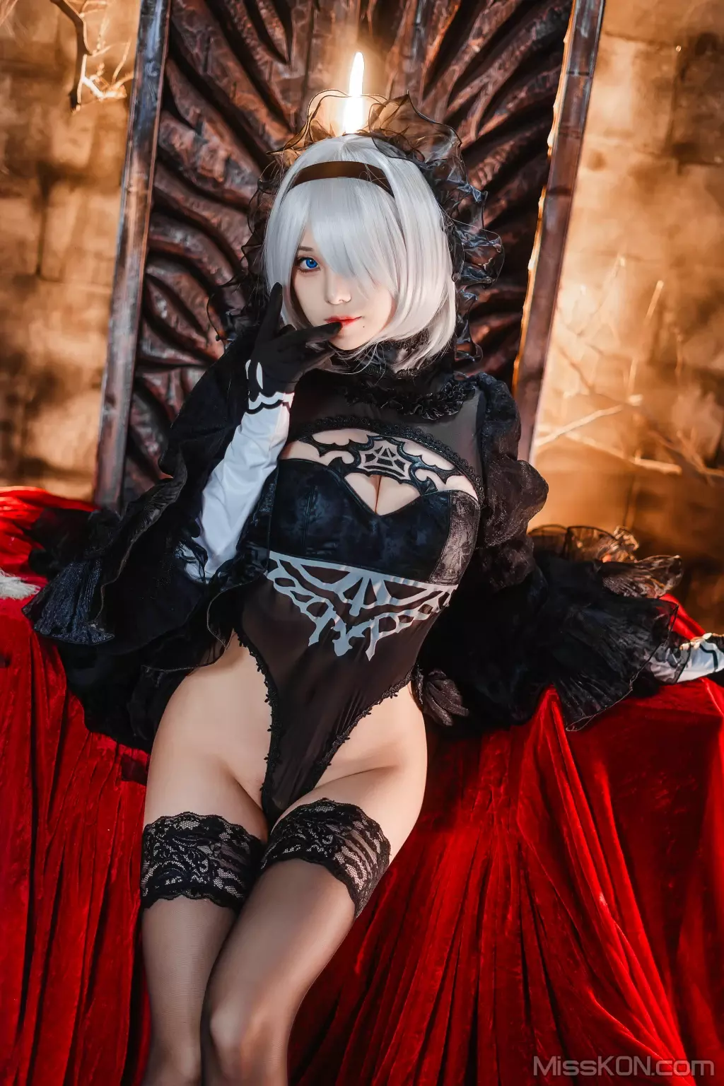 Coser@蜜汁猫裘: 2B (72 photos + 1 video)