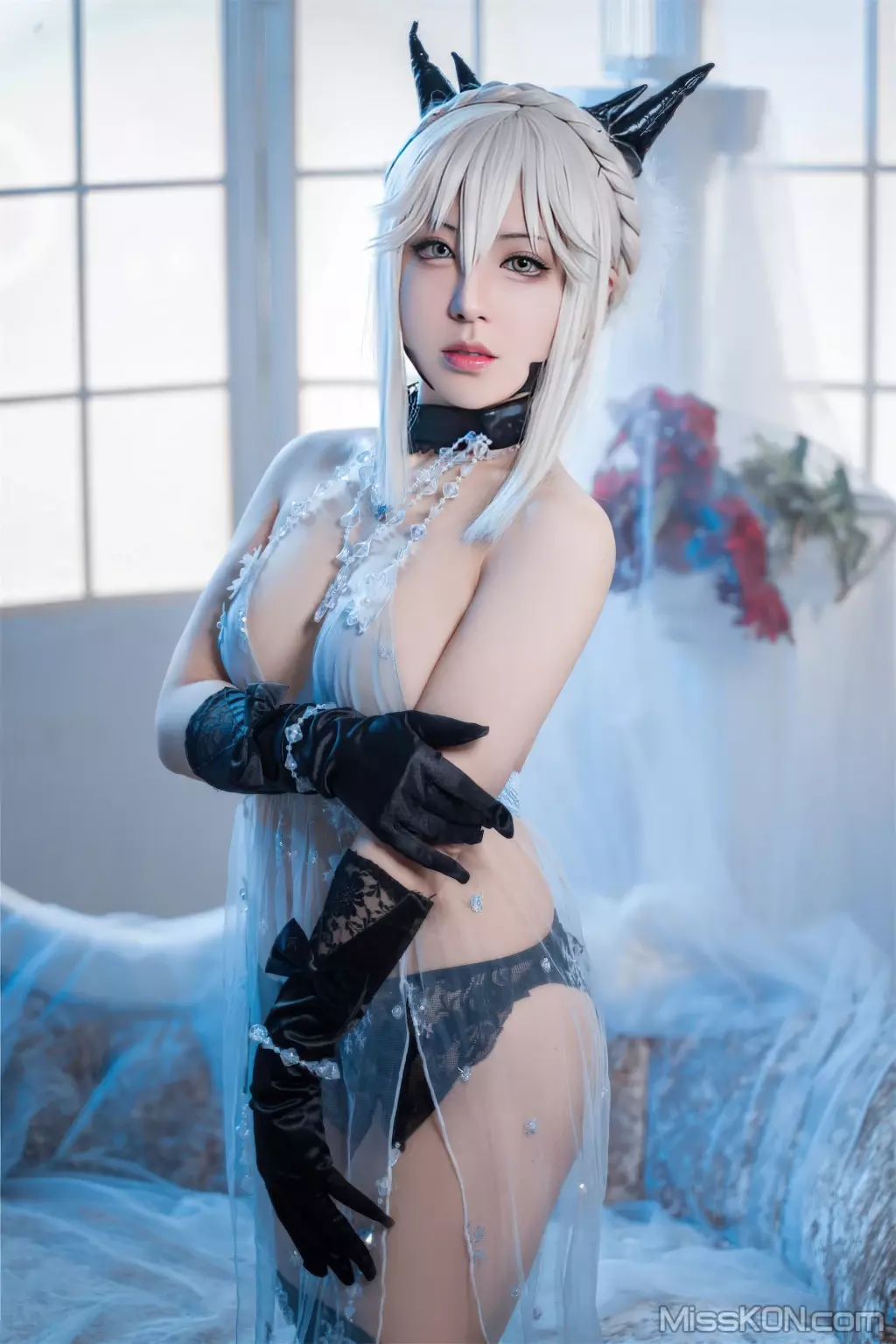 Coser@虎森森: 黑枪呆 皇室糖霜 (65 photos)