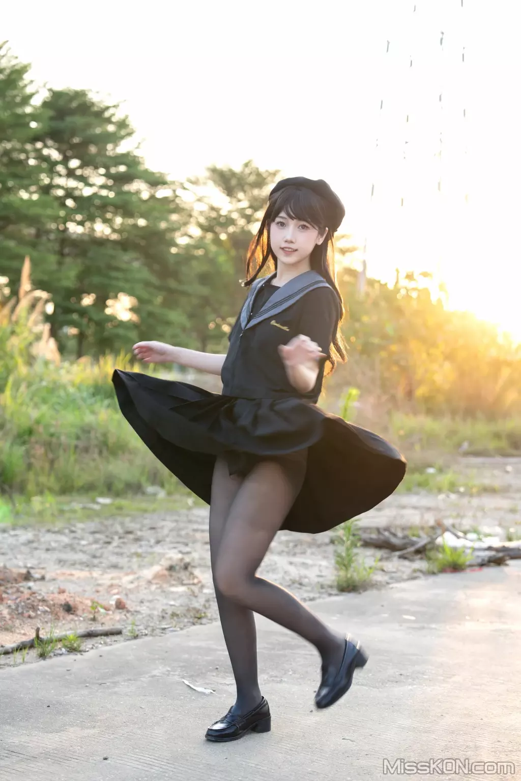 Coser@不呆猫: 放课后野外JK (72 photos)