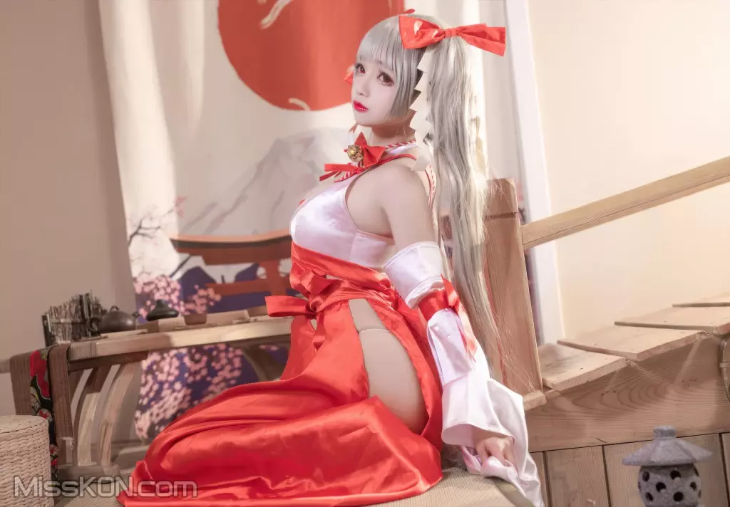 Coser@日奈娇: 碧蓝航线 可畏巫女 (41 photos)