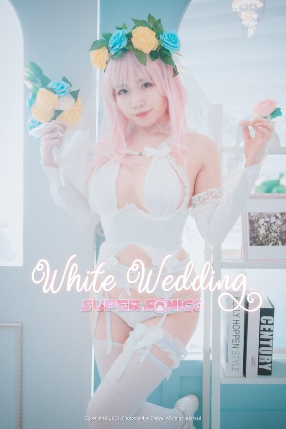 DJAWA No.304 – Myaron – Super Sonico White Wedding