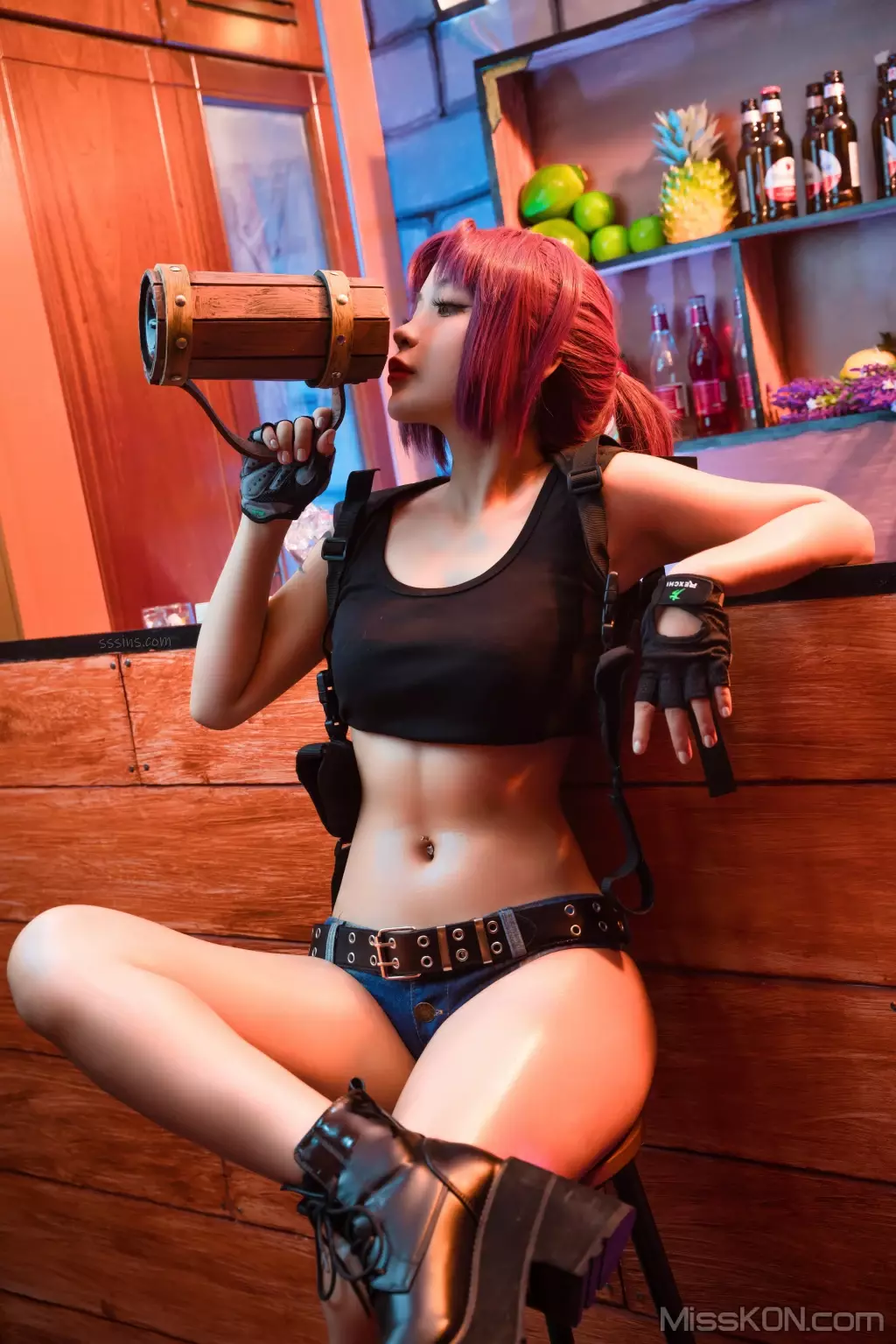 Coser@UmekoJ: Revy (Black Lagoon) (103 photos + 10 videos)