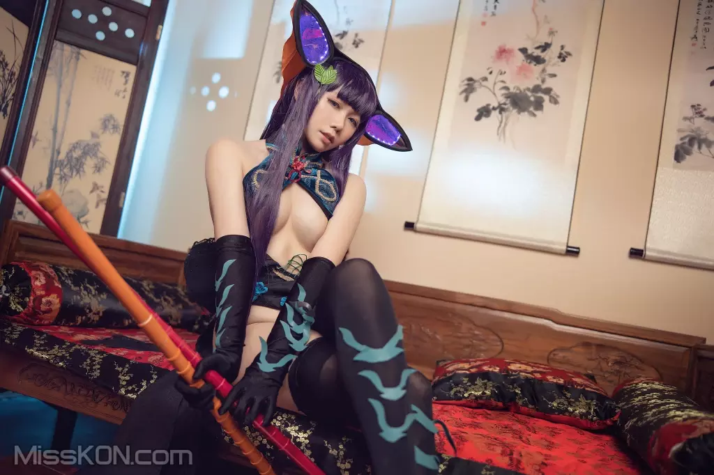 Coser@麻花麻花酱: 杨玉环满破+二破 (37 photos)