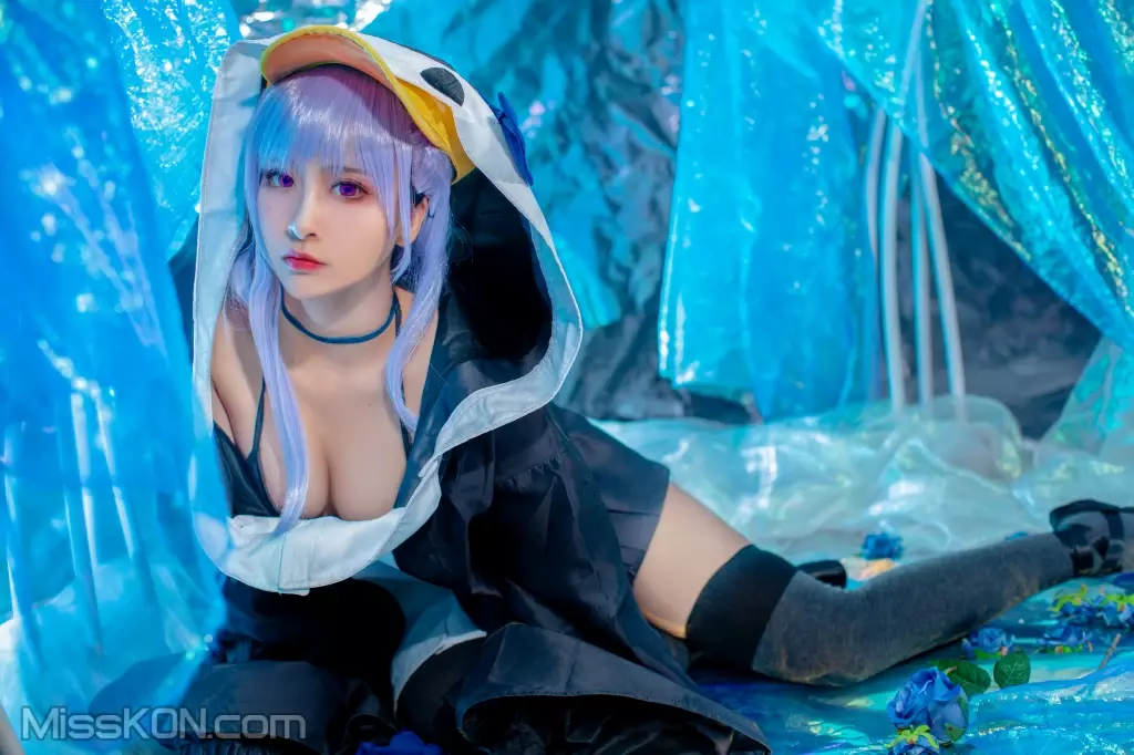 Coser@洛璃LoLiSAMA: 水着莉莉丝 (32 photos)