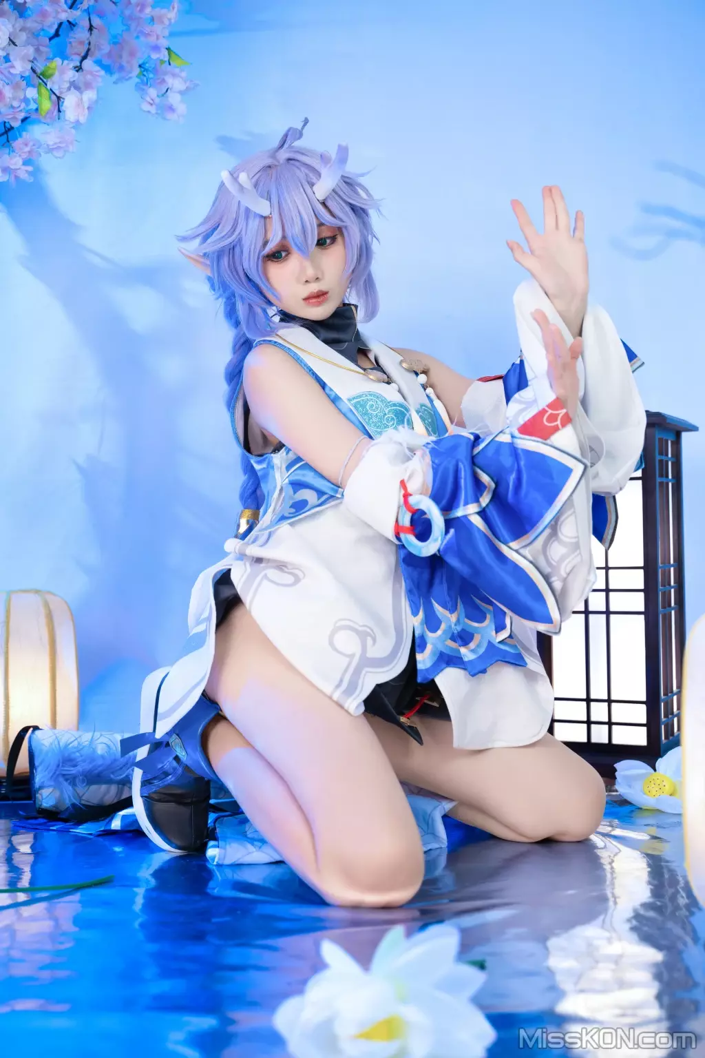 Coser@PoppaChan: Bailu (155 photos + 12 videos)