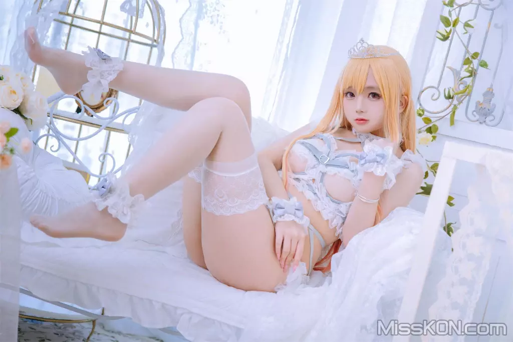 Coser@日奈娇: 喜多川海梦 花嫁 (76 photos)