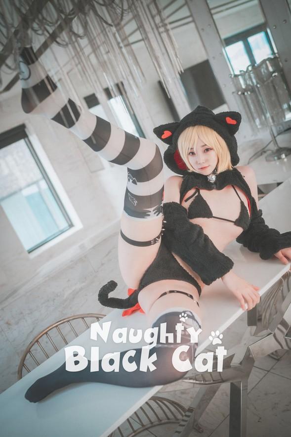 DJAWA No.090 – Naughty Black Cat