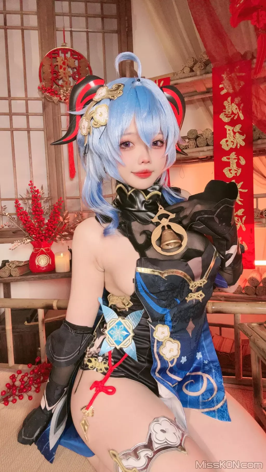 Coser@小瑶幺幺: 甘雨单人自拍 (40 photos + 13 videos)