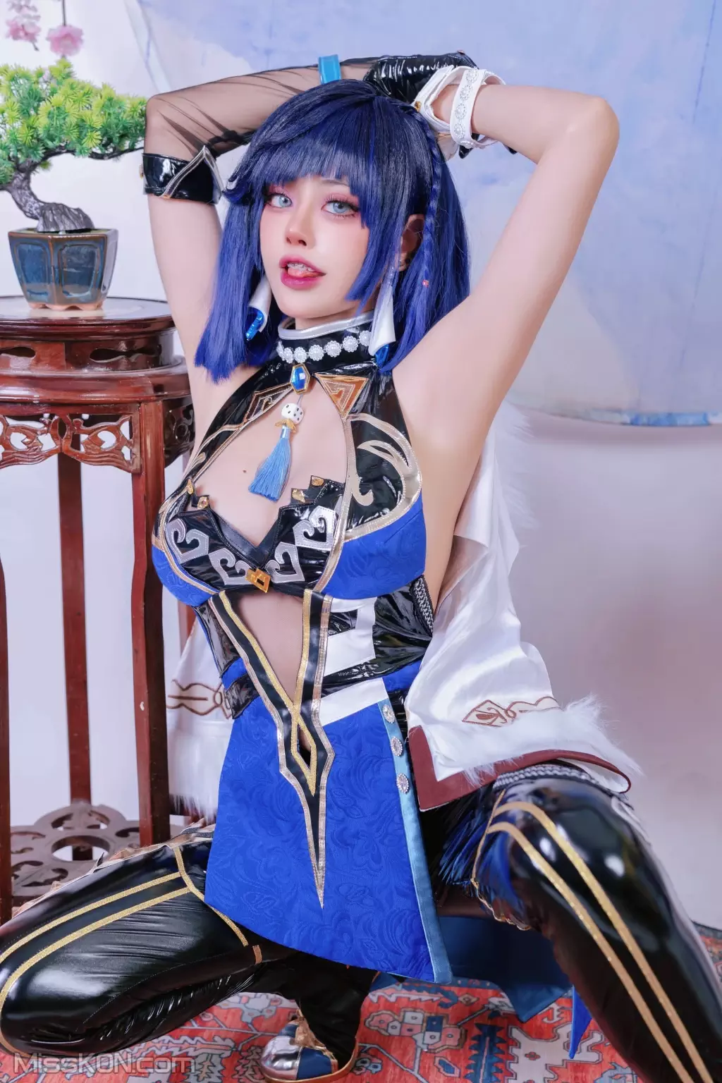 Coser@Byoru: Yelan Genshin Impact (80 photos + 9 videos)