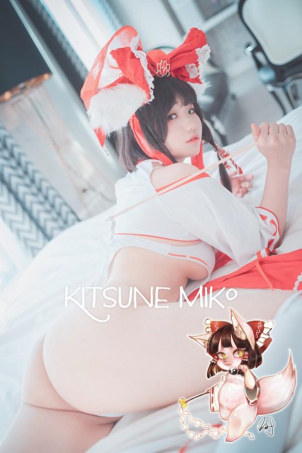 DJAWA No.050 – Mimmi (밈미) – Kitsune Miko