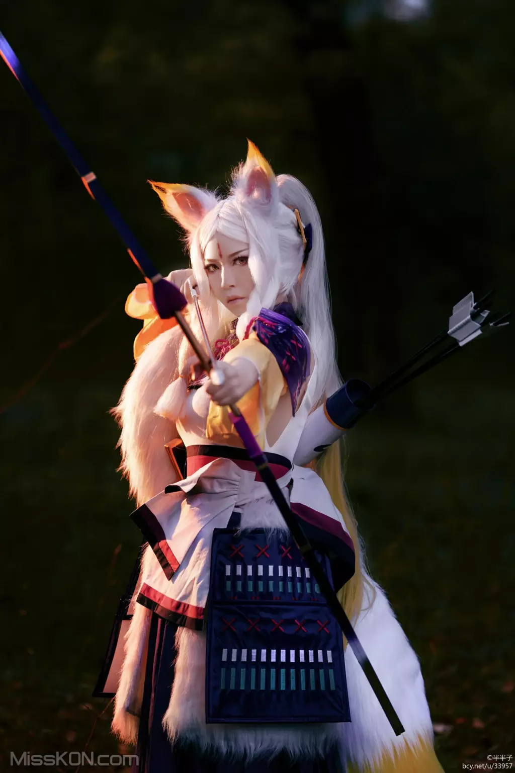 Coser@半半子: 阴阳师 白狼 (16 photos)