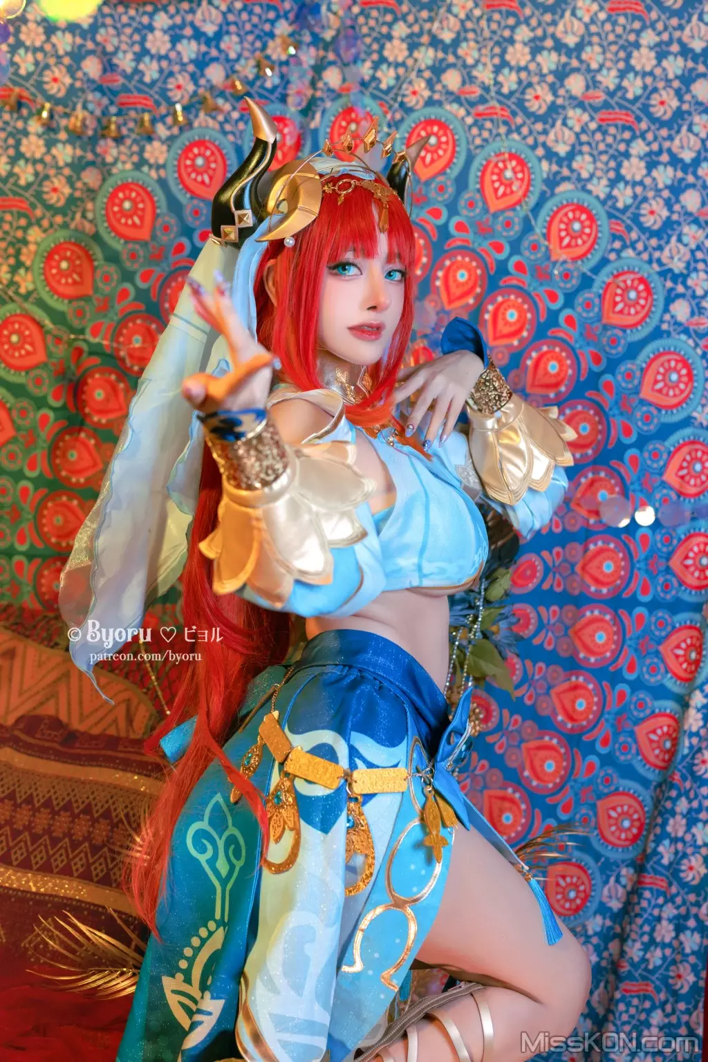 Coser@Byoru: Genshin Impact Nilou (61 photos + 11 videos)