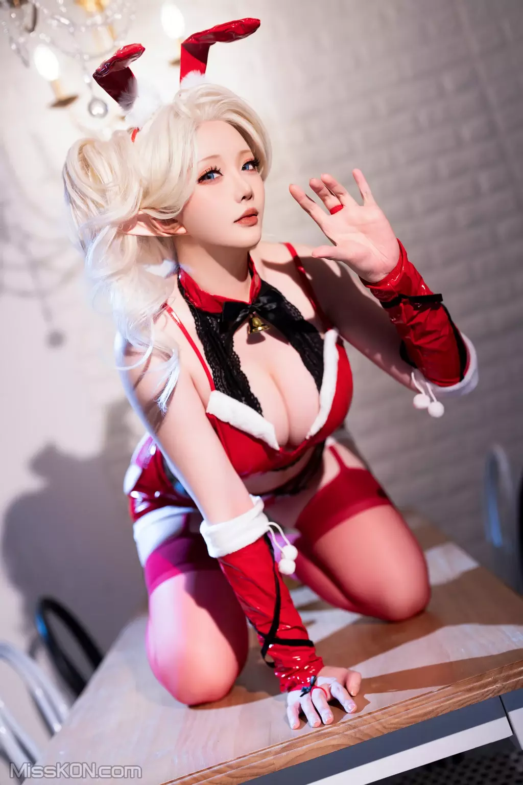 Coser@星之迟迟Hoshilily: 圣诞精灵篇C 礼物袋 (90 photos + 1 video)